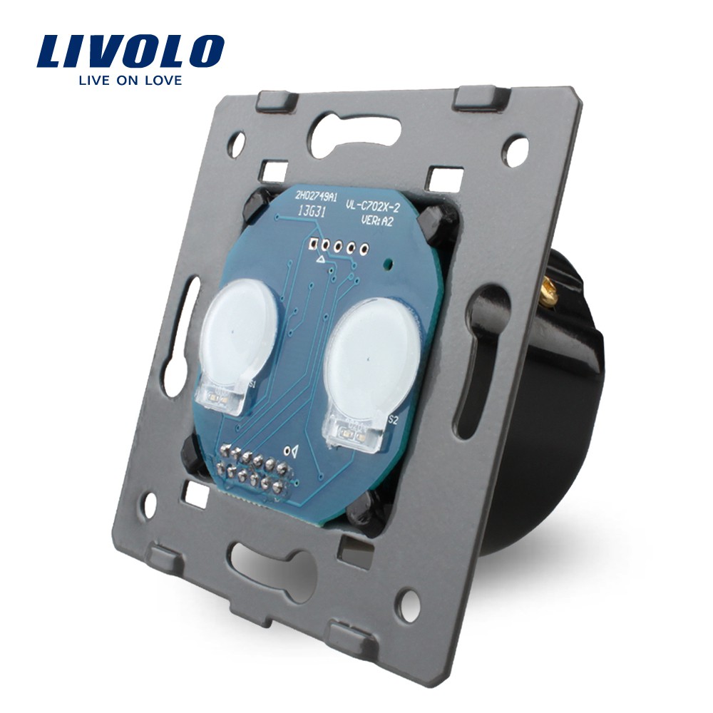 LIVOLO Touch Sensor Lichtschalter Dimmer Wechselschalter Steckdosen  Glasrahmen