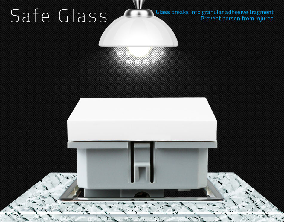 safe glass livolo technology